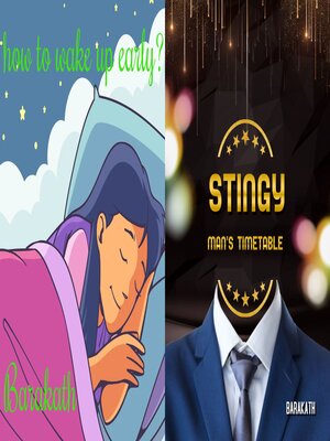 cover image of How to wake up early?  Stingy man's timetable